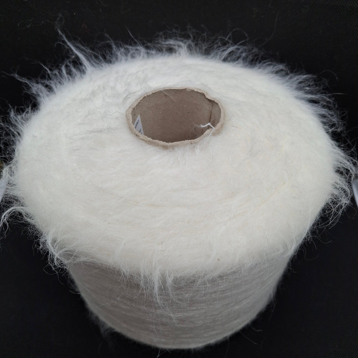 100g Mohair filato italiano colore Bianco N.1017