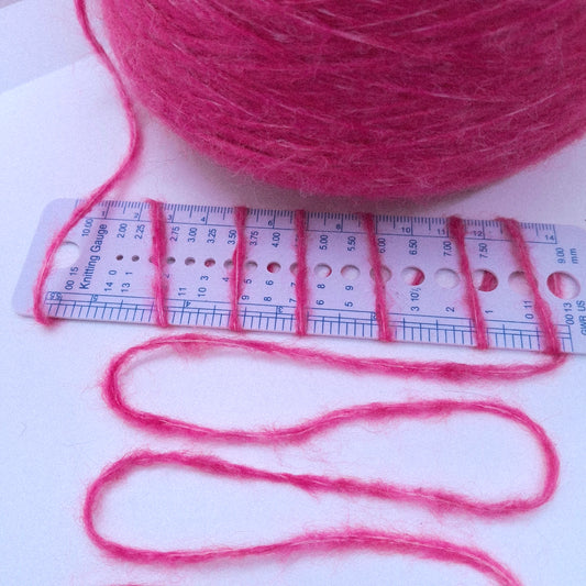 100g Lana Merino filato italiano colore Rosa N.1022