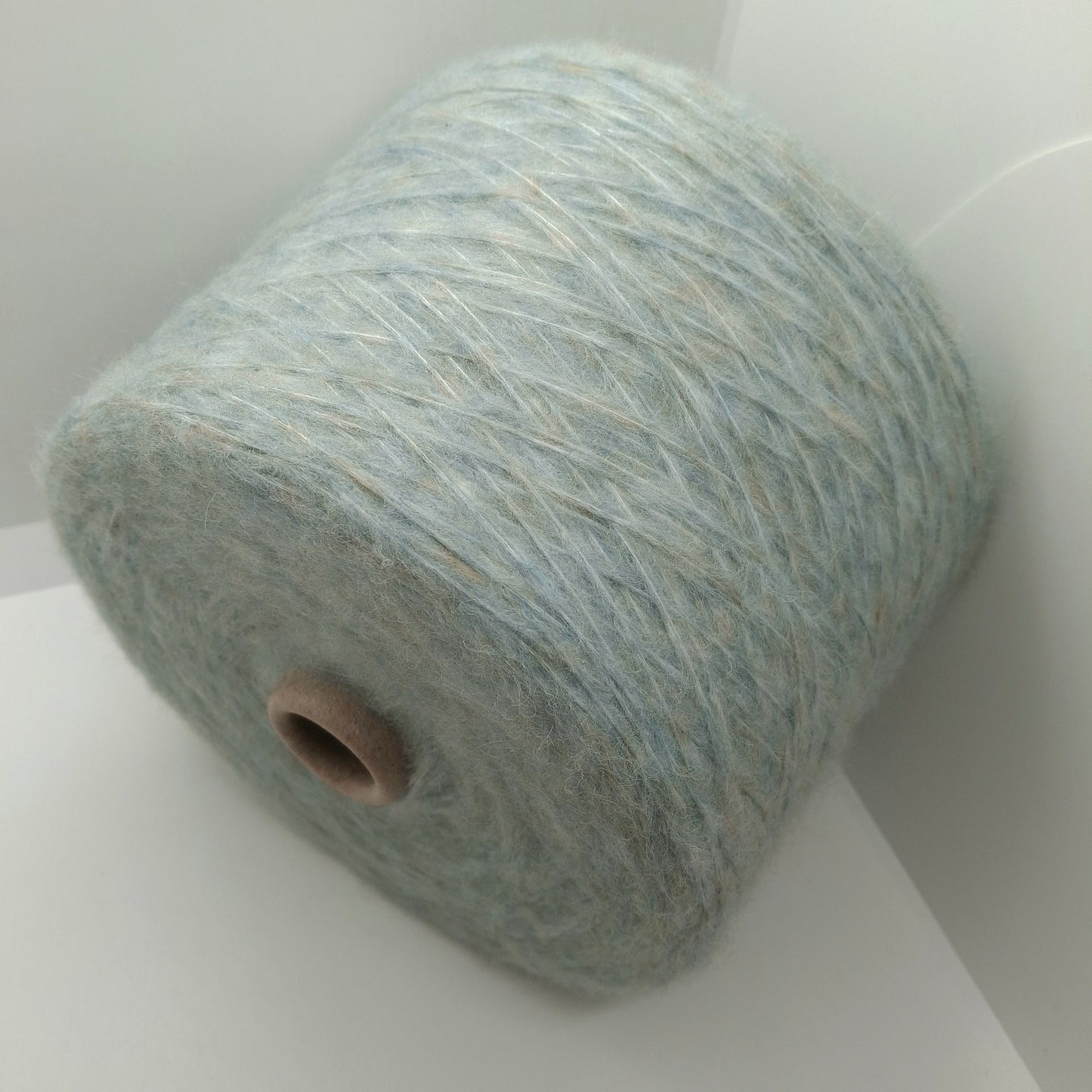 100g Lana Merino filato italiano colore Grigio Azzurro N.1028