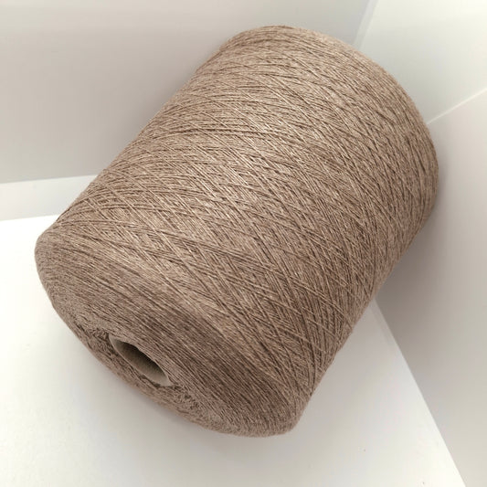 100g Loro Piana Cashmere 53% Seta 47% filato italiano colore Beige N.1046