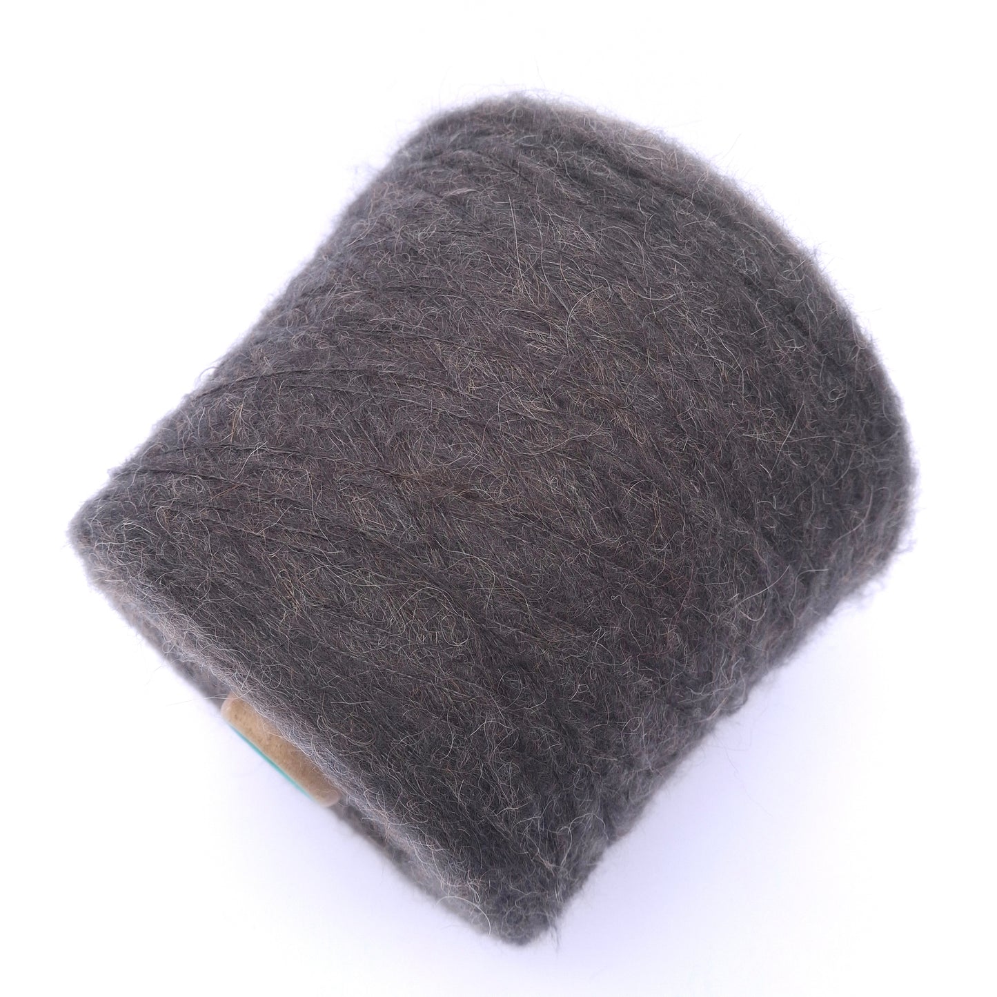 100 g de fil italien doux en alpaga brossé, coloris Gris Grizzolato N. 1055