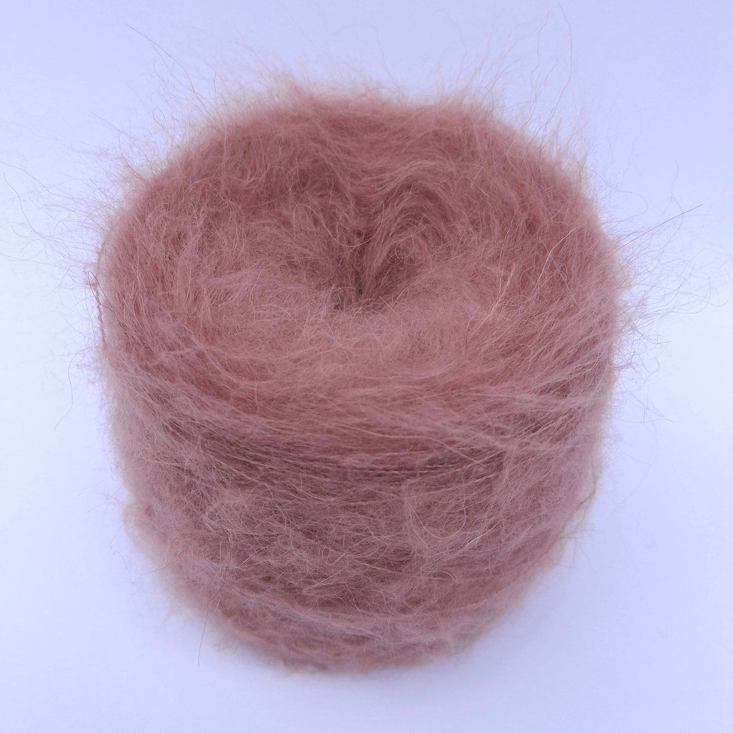 100g børstet alpaka blødt italiensk garn farve Antik pink N.1062