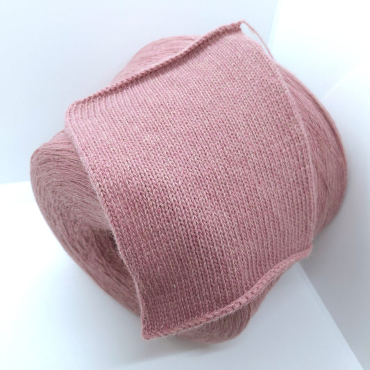 Angorawolle, italienisches Garn, Farbe Beige-Rosa, Schmutzig, Nr. 1074