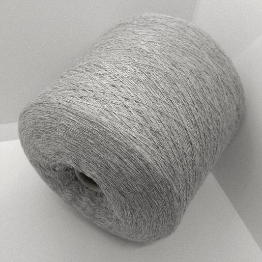 100 g Loro Piana Fil de cachemire et soie italien, coloris gris clair N. 1083
