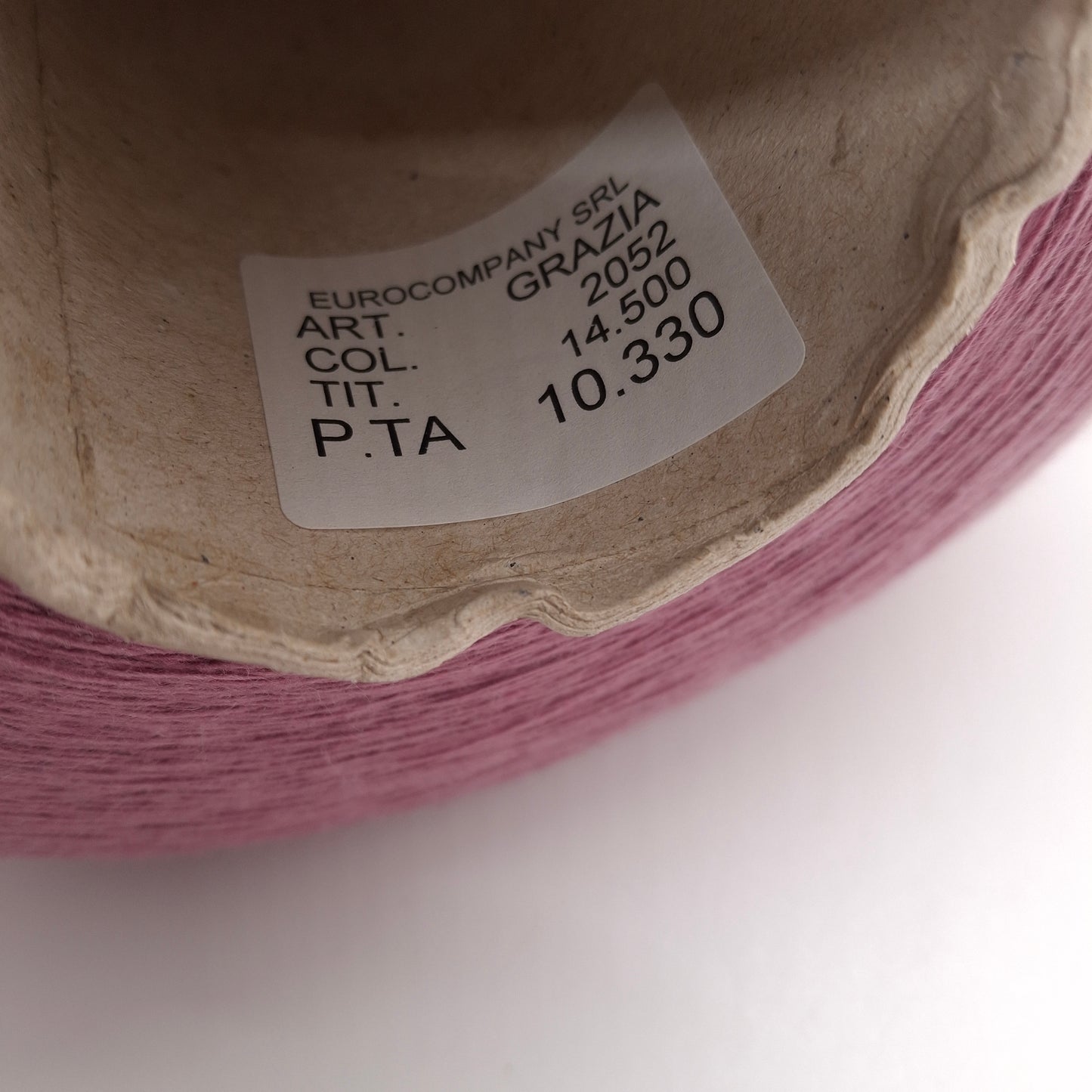 100 % italienische Merinowolle, Farbe Dunkelantikrosa Nr. 1079