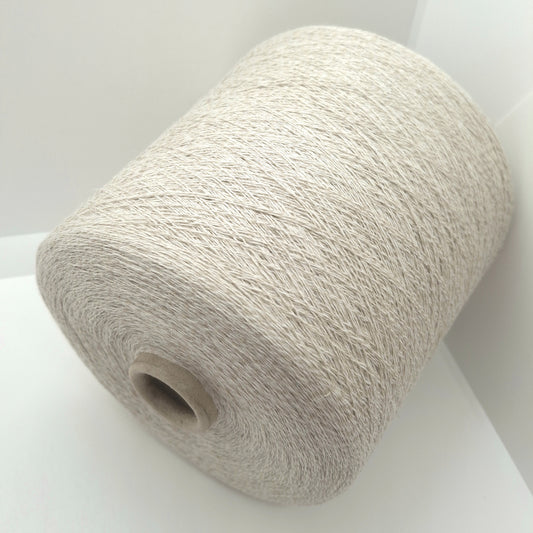 100 g Loro Piana Fil de chanvre cachemire italien, couleur beige brut n° 1085