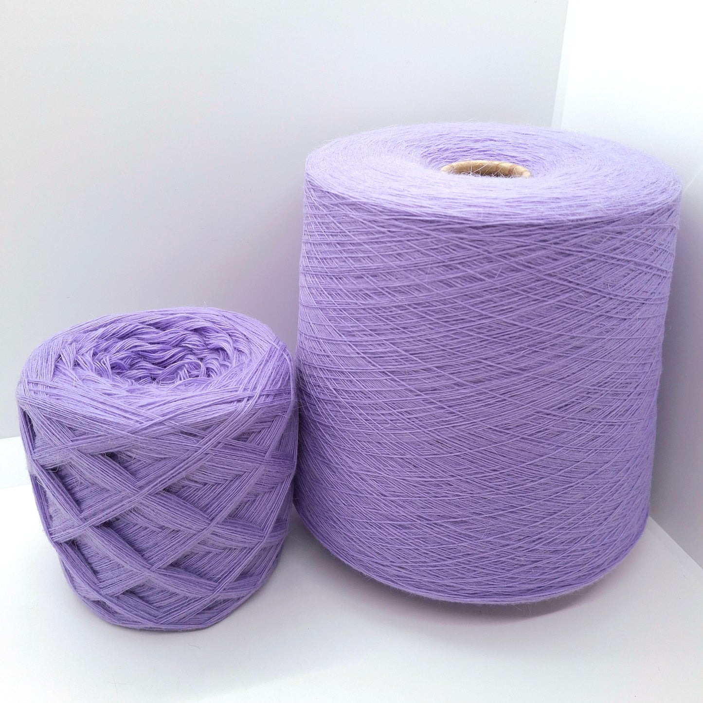 Angora-Mix-Garn, italienische Farbe Flieder Nr. 1073