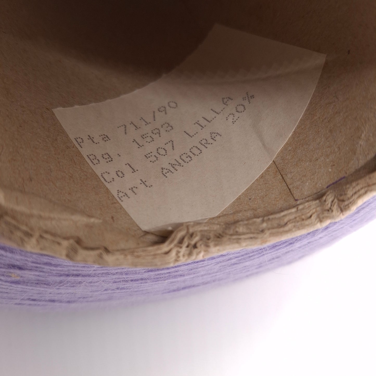 Angora-Mix-Garn, italienische Farbe Flieder Nr. 1073