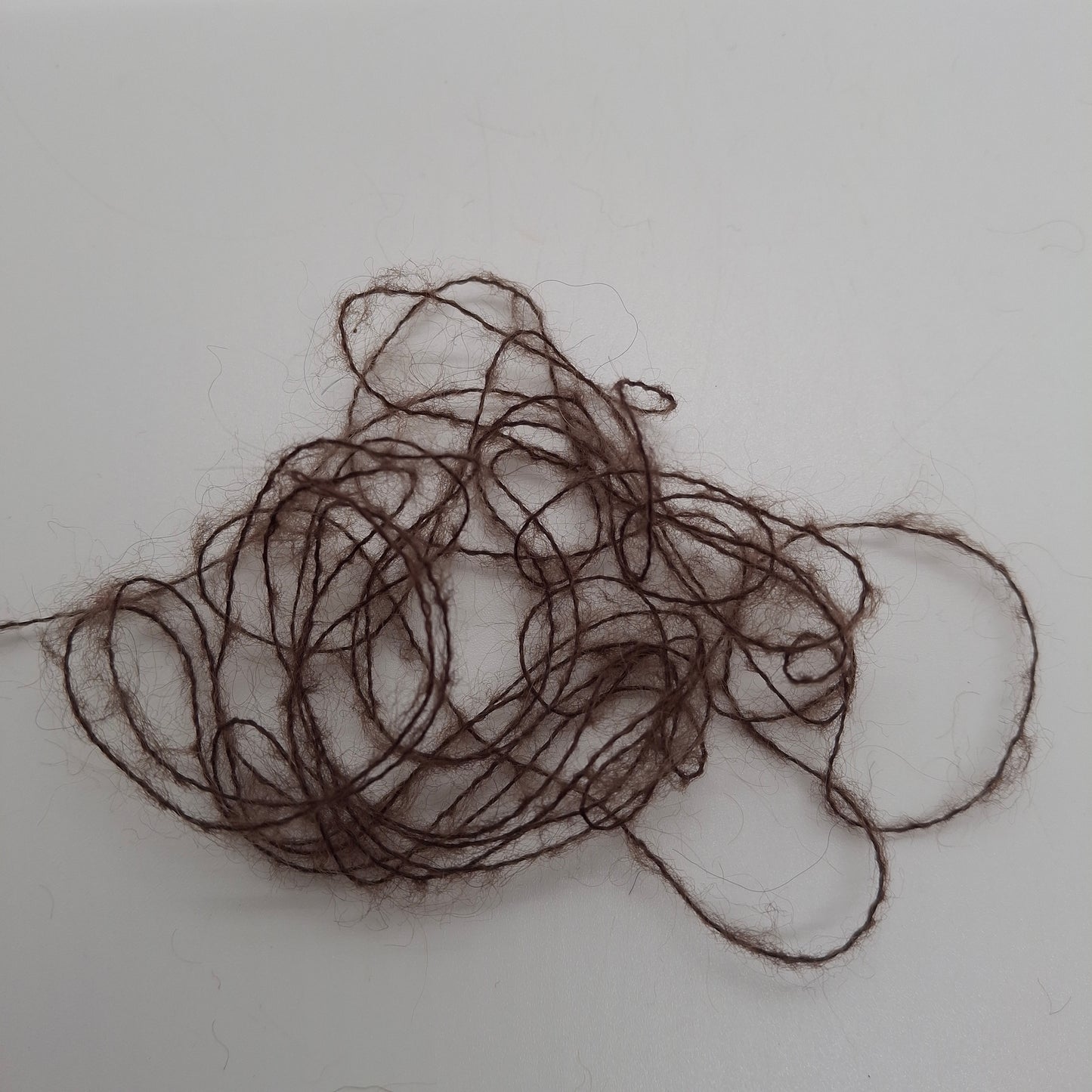 100g Soft Mohair Italian Yarn Color Brown N.1088