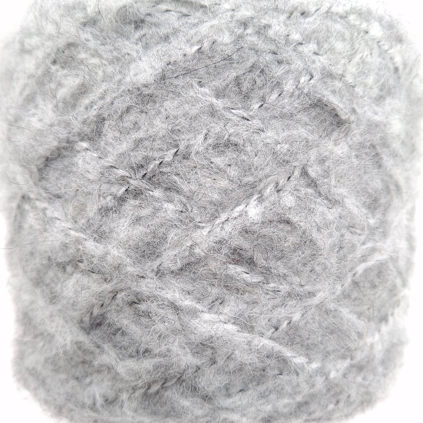 100 g de laine d'alpaga italienne, coloris gris clair, réf. 1117