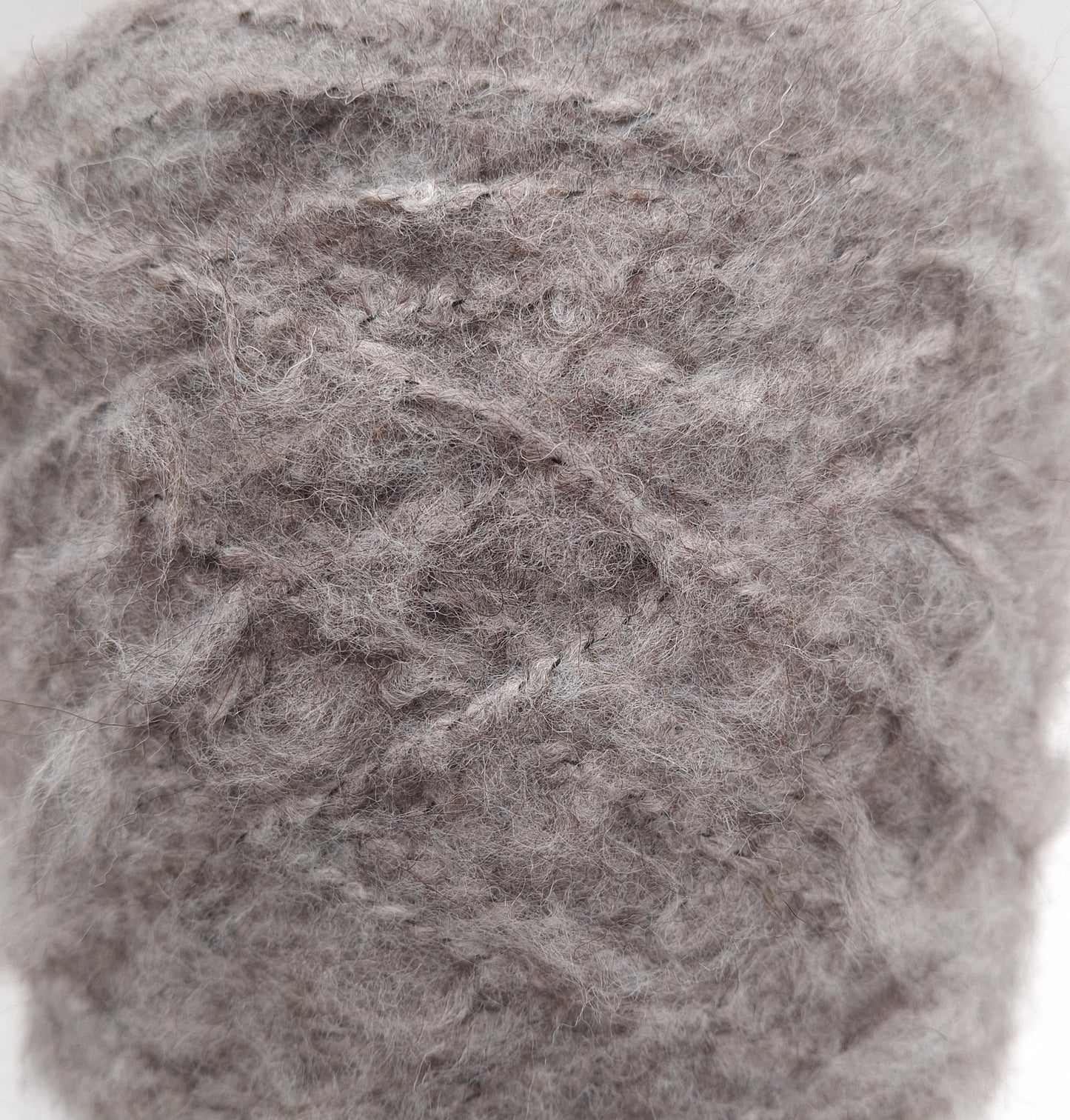 100 g Alpakawolle, italienisches Garn, Farbe Graubraun Taupe, Nr. 1118