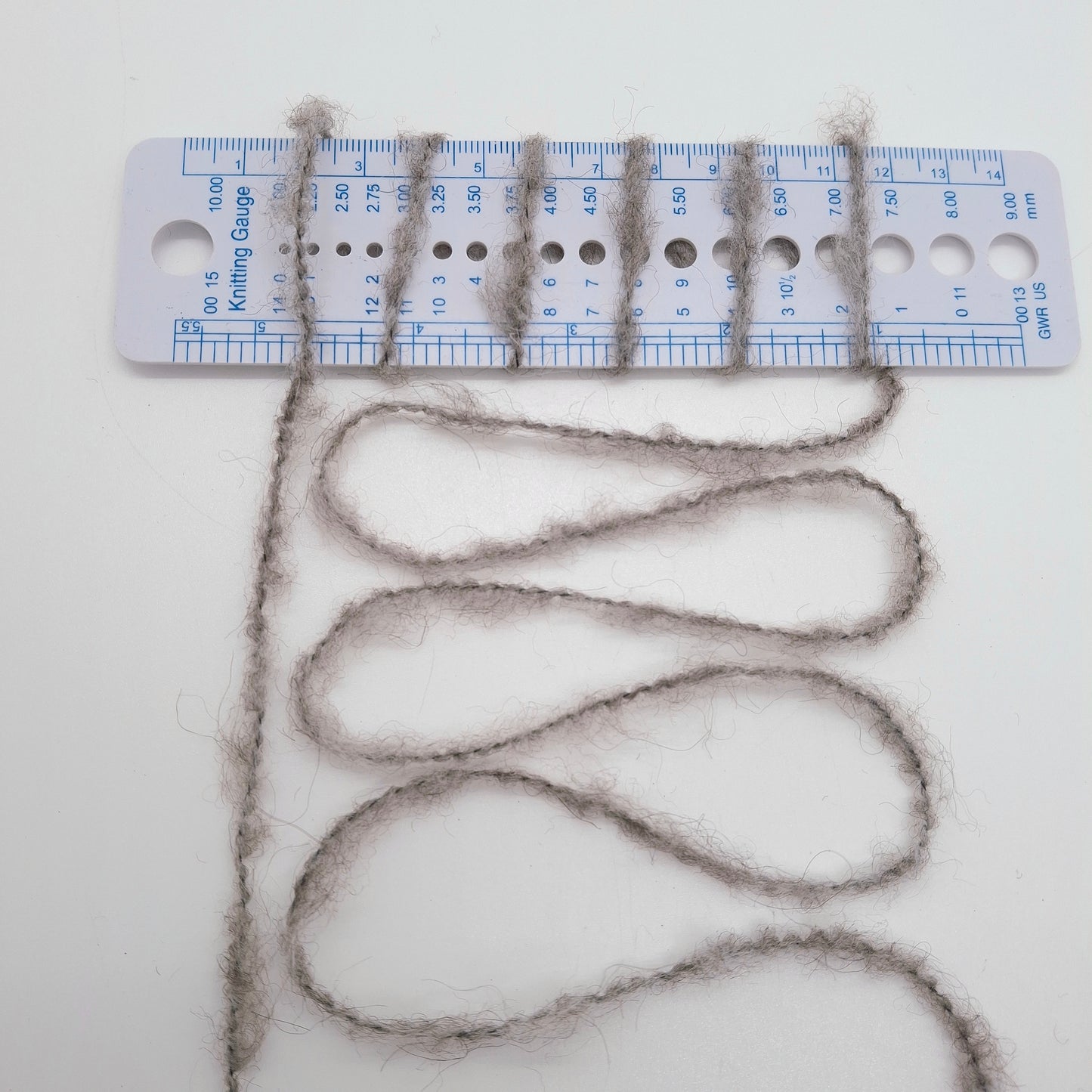 100 g Alpakawolle, italienisches Garn, Farbe Graubraun Taupe, Nr. 1118