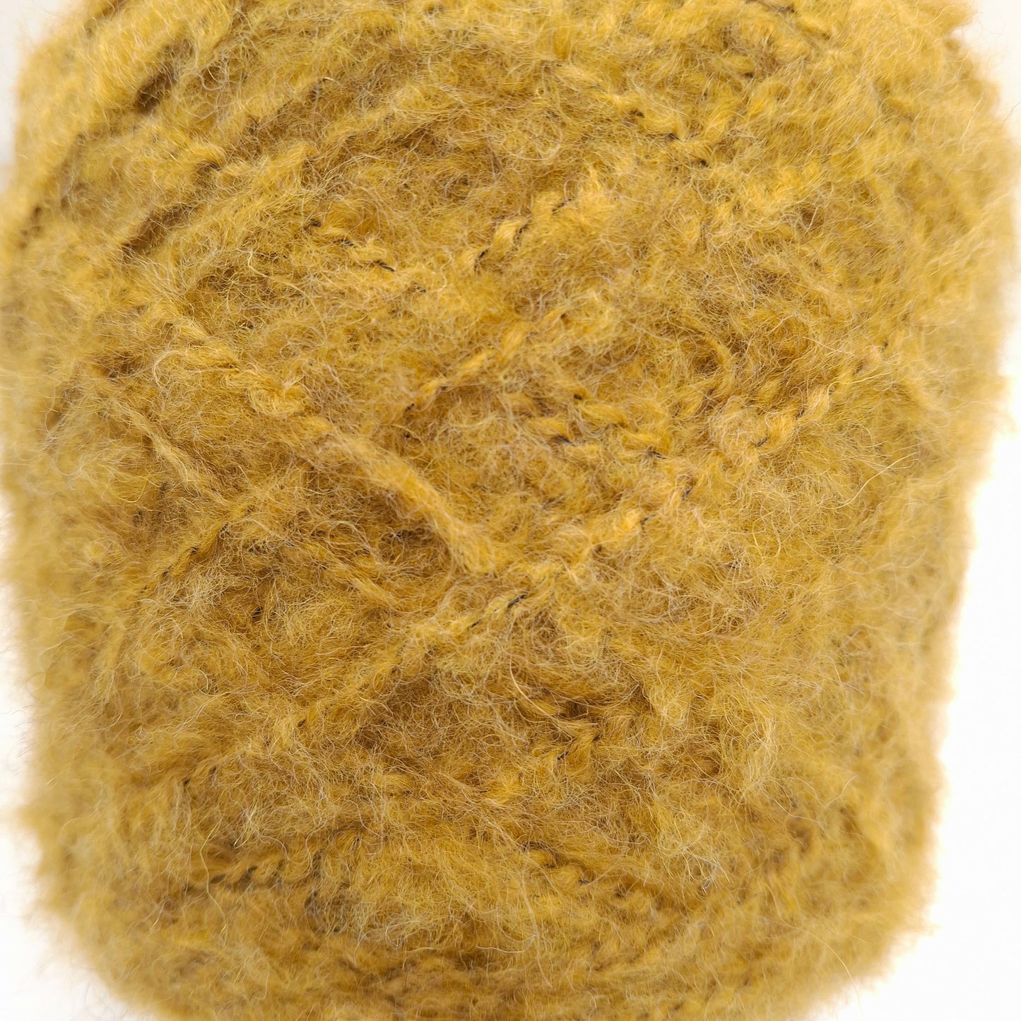 100g Alpaca Uld Italiensk Garn Farve Gul Okker N.1121