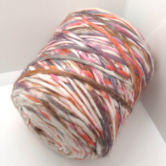 420g Filato italiano colore Bianco Multicolore N.1144