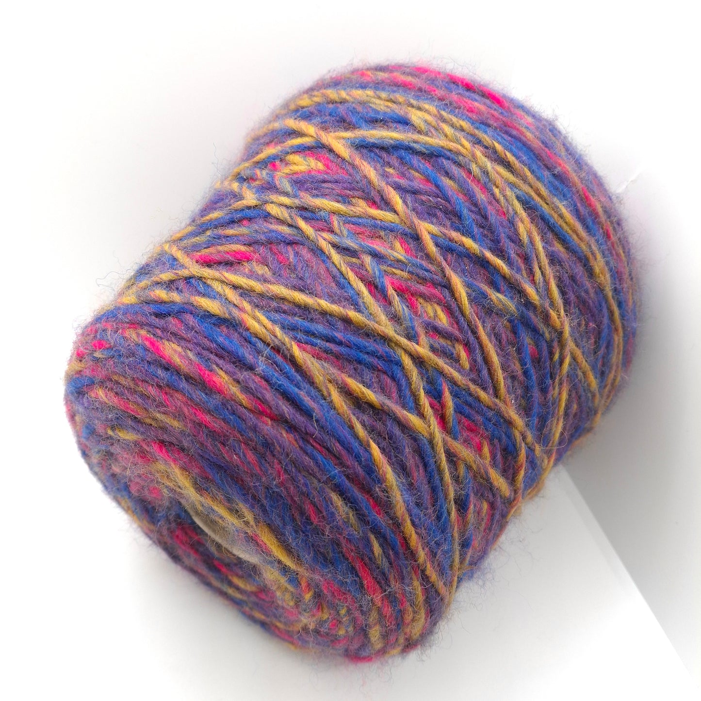 400g Filato italiano colore Blu Fucsia Senape N.1152