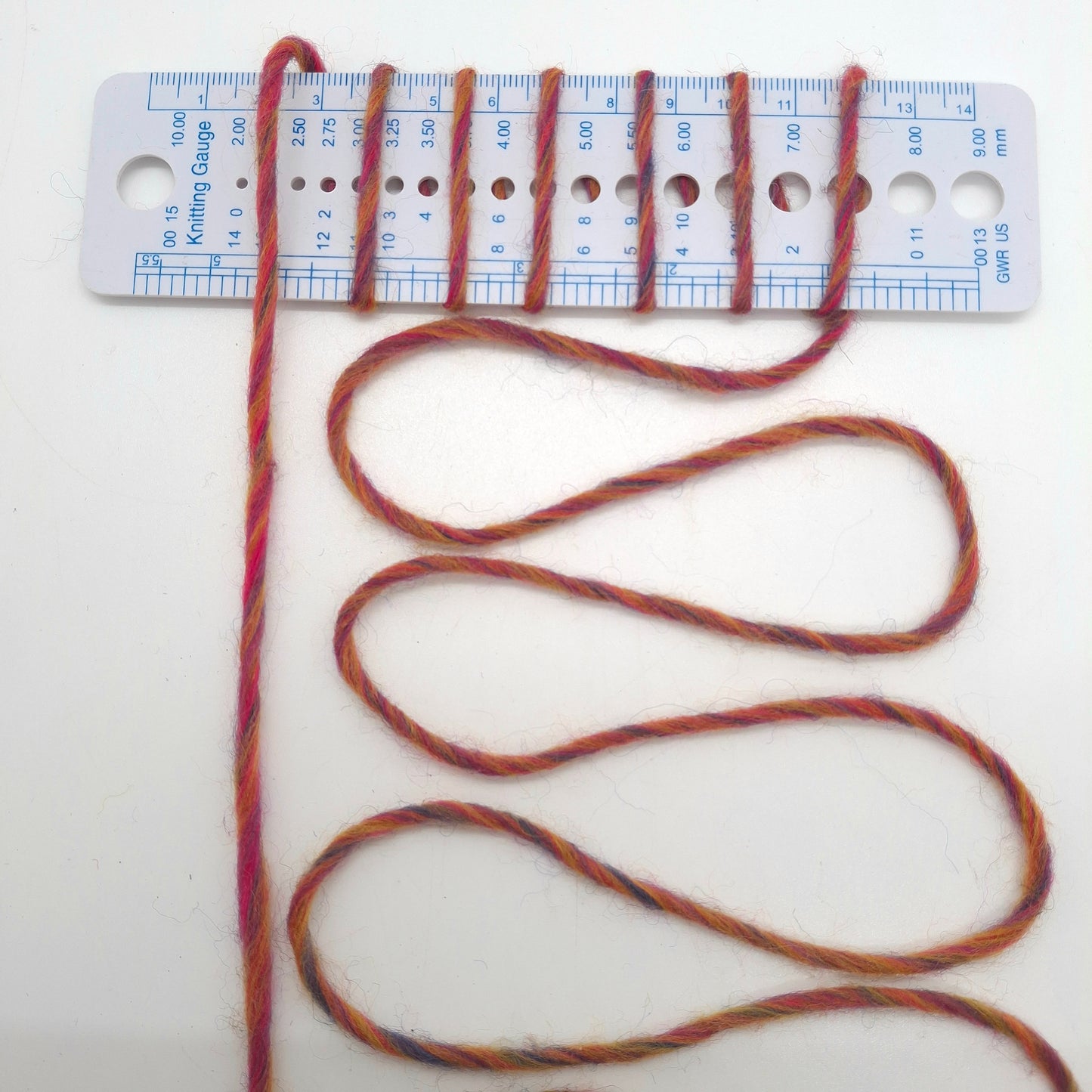 400g Filato italiano colore Blu Fucsia Senape N.1152