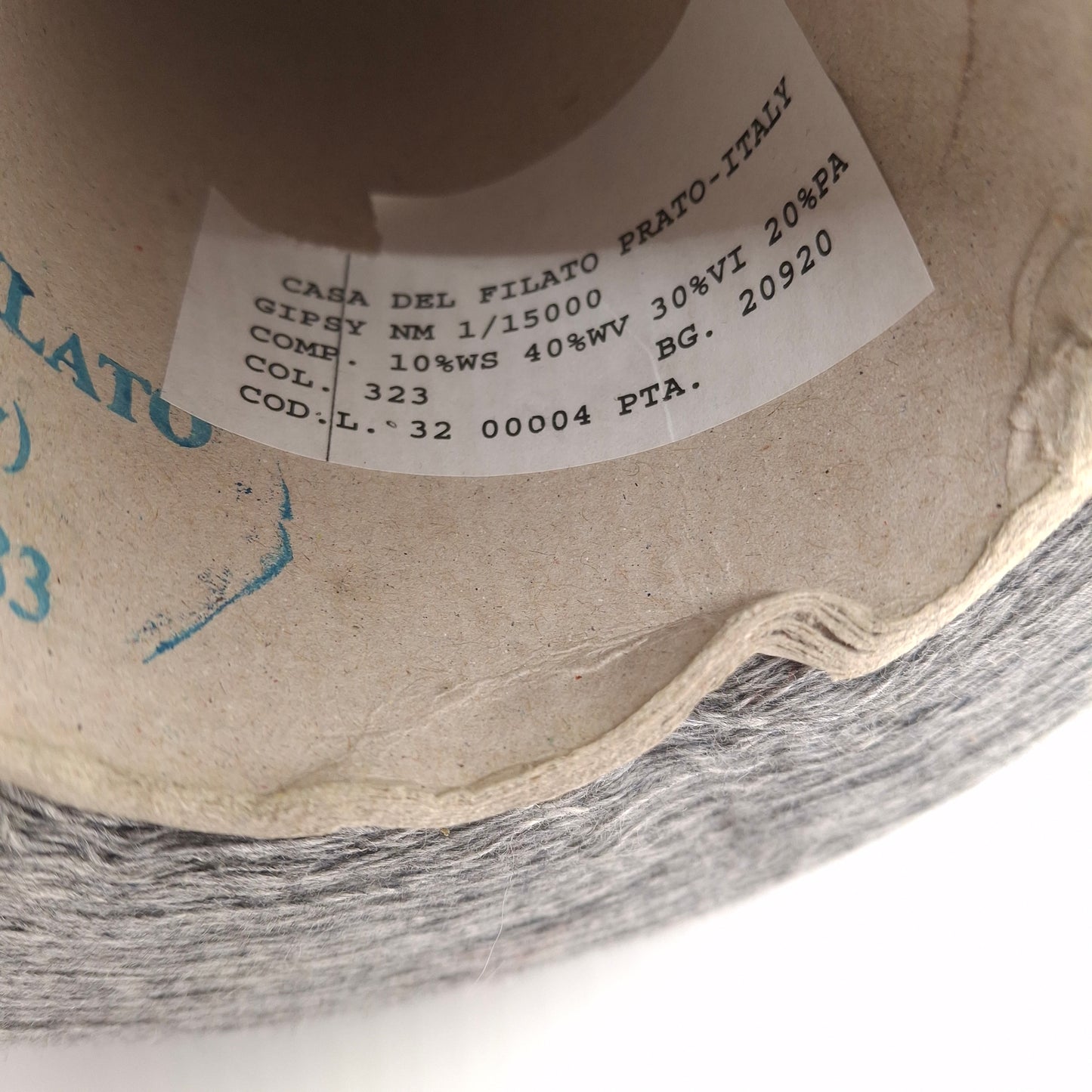 Cashmere Merino Extrafine italiensk garn farve Grå N.1173