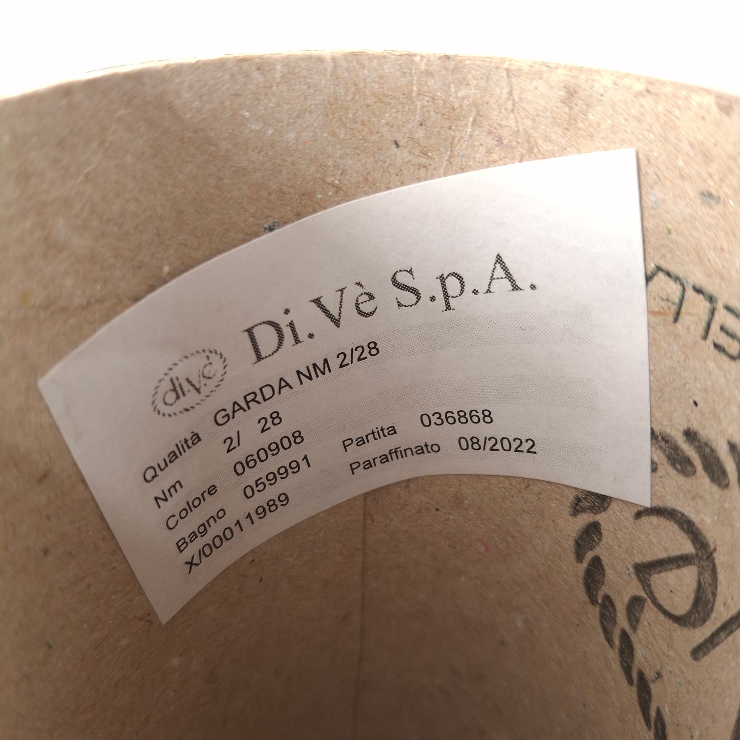 Lana Merino filato italiano colore Marrone N.1164