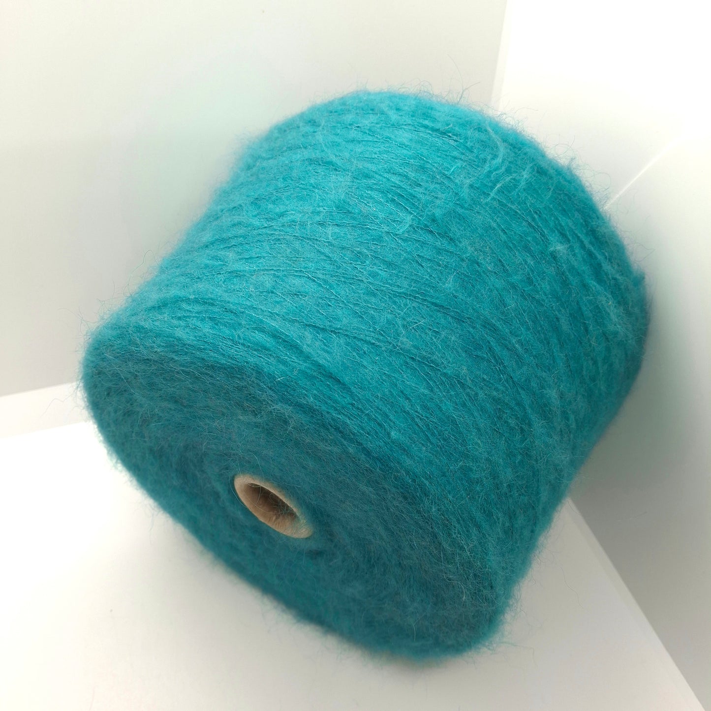 100g Mohair morbido filato italiano colore Verde Marino N.1179