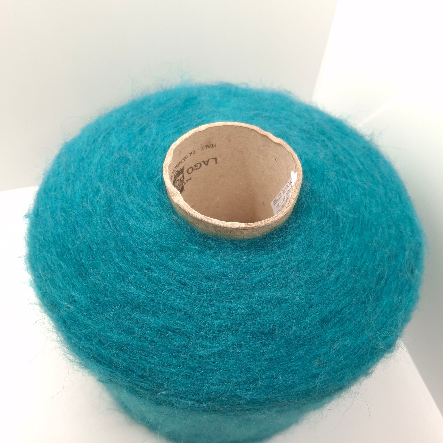 100g Mohair morbido filato italiano colore Verde Marino N.1179