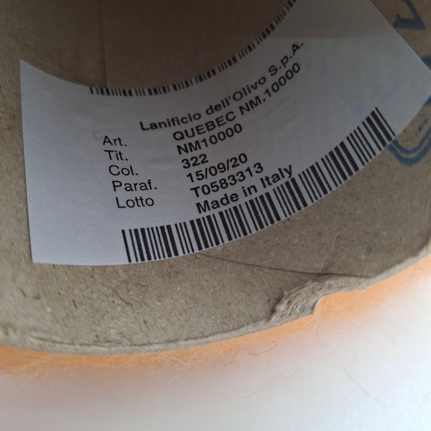 100g Mohair morbido filato italiano colore Arancione N.1195