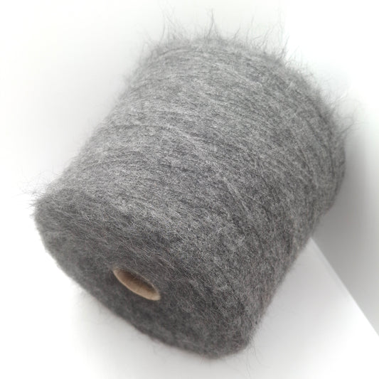100g Mohair filato italiano colore Grigio N.1188