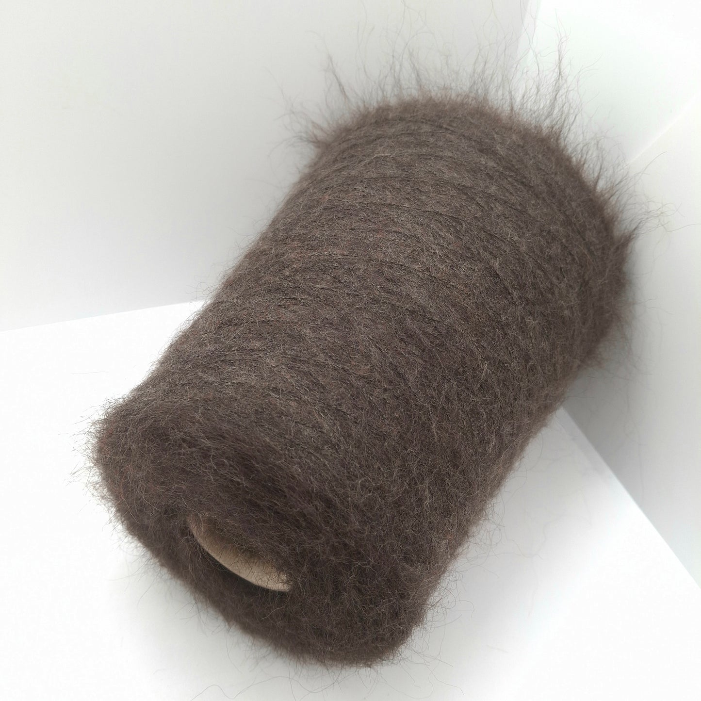 100g Italian Mohair yarn, Brown color, No. 1184
