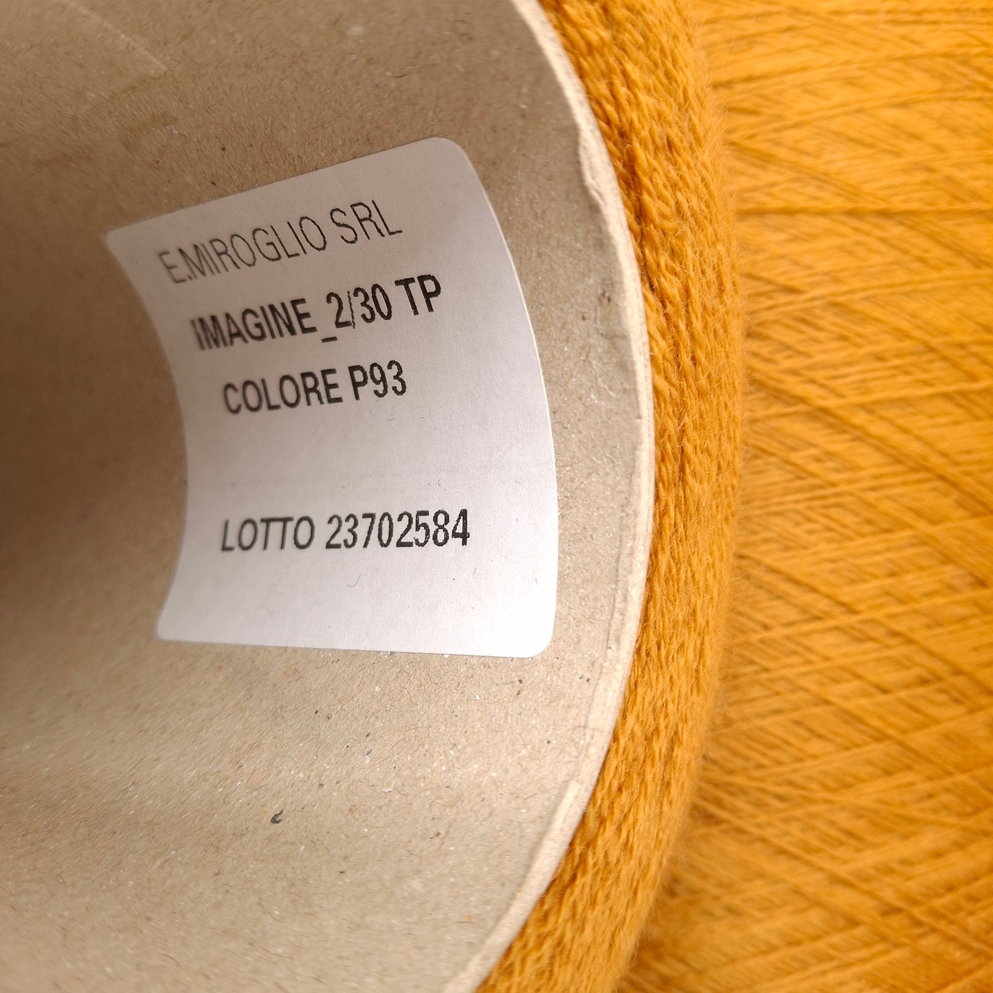 100 g extrafeine Merinowolle, 100 % italienisches Garn, Farbe Goldbeige Nr. 1210