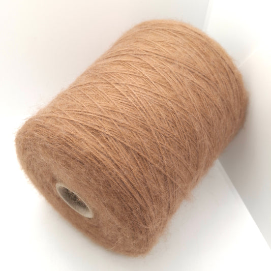 100g Kid Mohair morbido filato italiano colore Beige N.1203