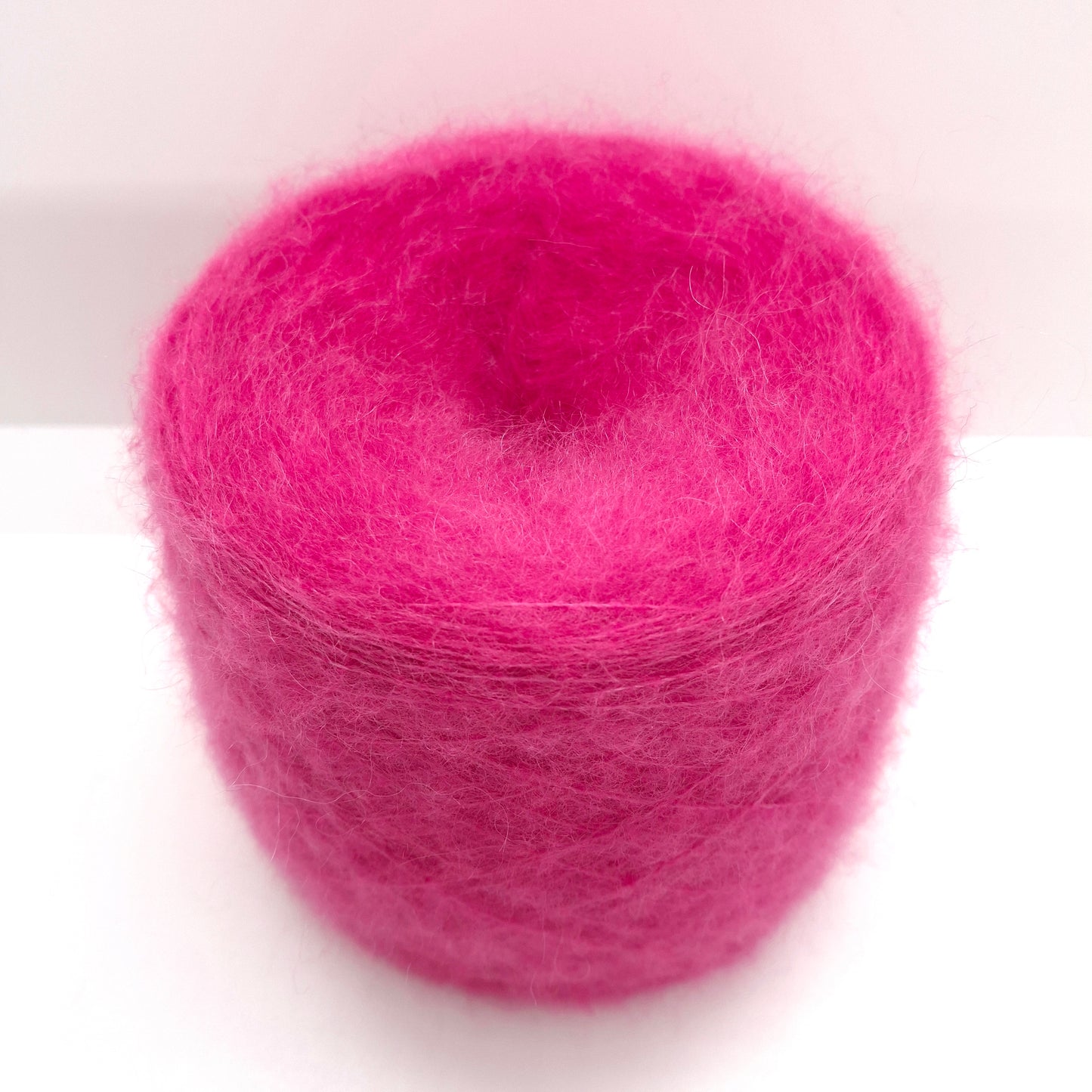 100g SuperKid Mohair blødt italiensk garn farve Pink N.1251