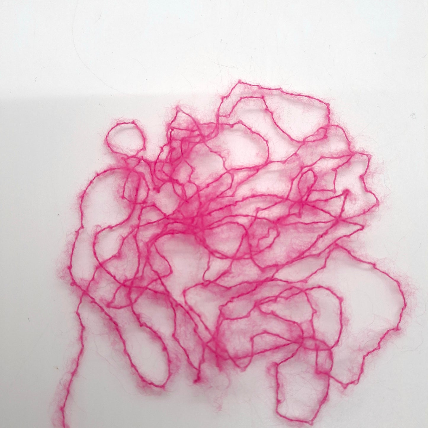 100g SuperKid Mohair blødt italiensk garn farve Pink N.1251