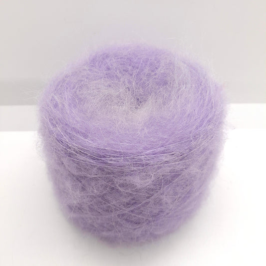 100g Mohair morbido filato italiano colore Lilla Lavanda N.1267
