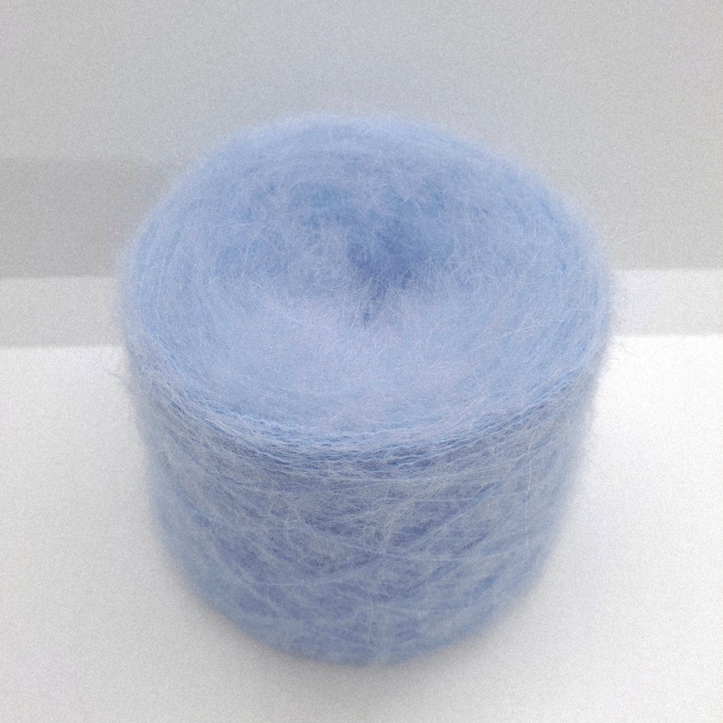 100g Mohair morbido filato italiano colore Azzurro N.1265