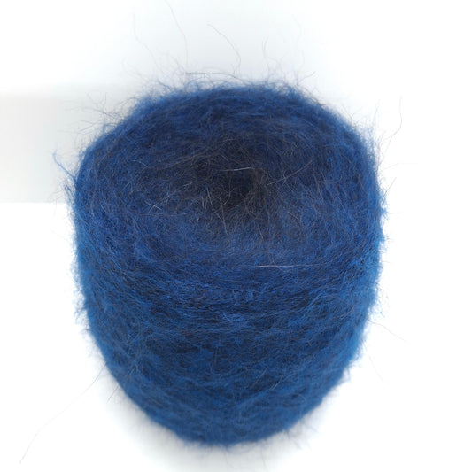100g Mohair morbido filato italiano colore Blu N.1268