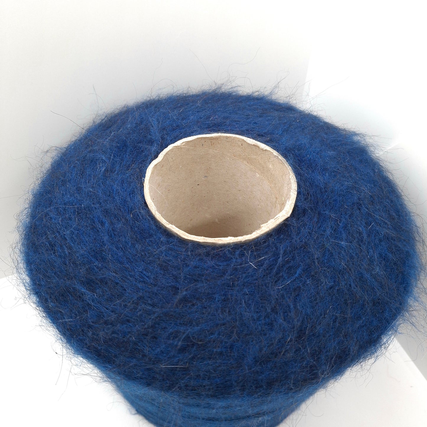 100g Mohair morbido filato italiano colore Blu N.1268