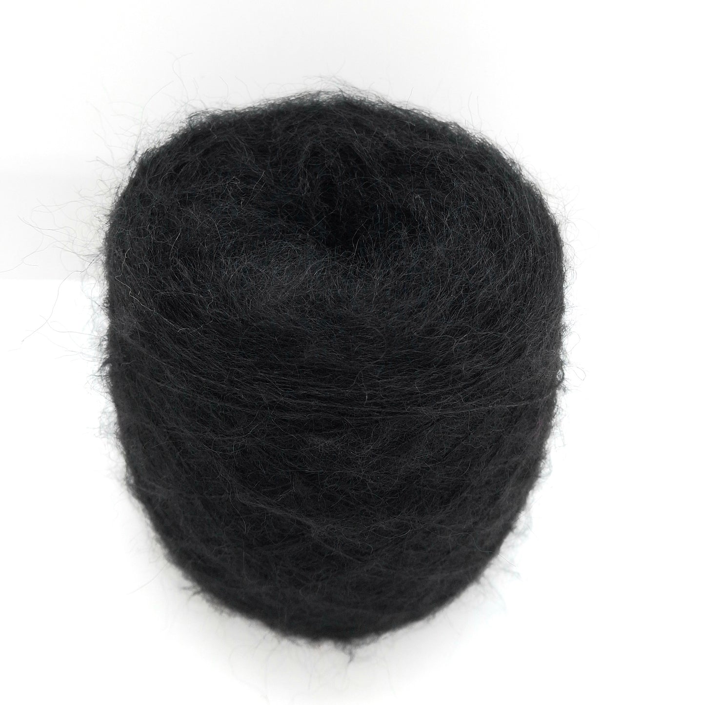 100g SuperKid Mohair morbido filato italiano colore Nero N.1271