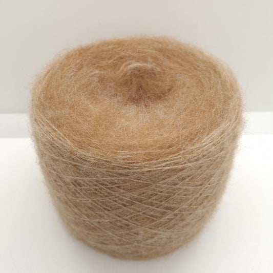 100 g de laine mohair italienne, coloris beige N. 1284