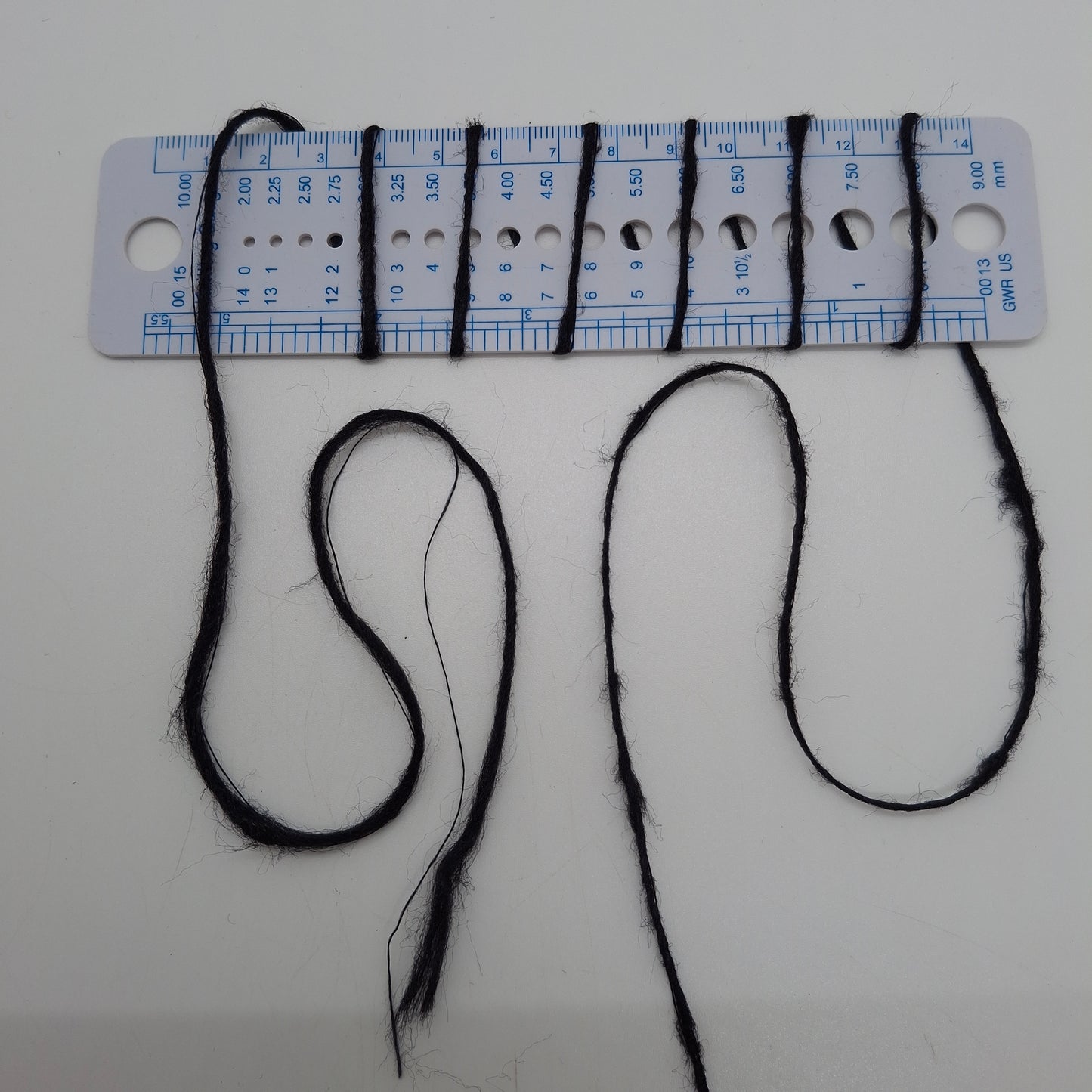 Seta Tussah 100% filato italiano Irregolare colore Nero N.1302