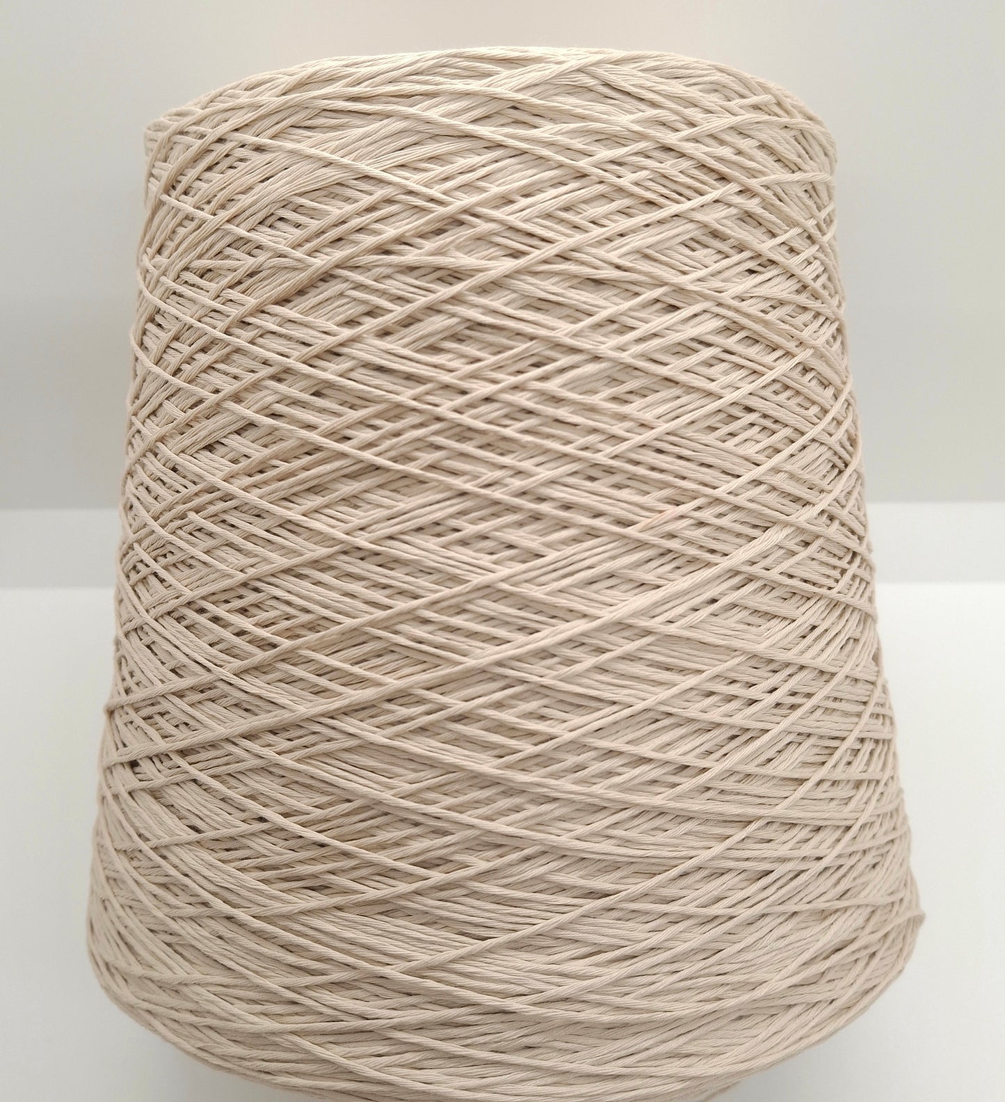 100g Cotone 100% morbido filato italiano colore Beige Grezzo N.1301