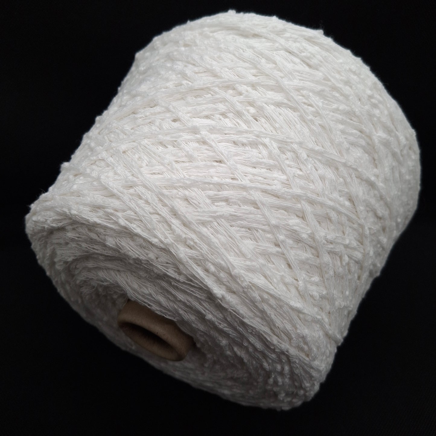 100g Soft Fantasy Bomuldsgarn Italiensk Farve Optisk Hvid N.1298