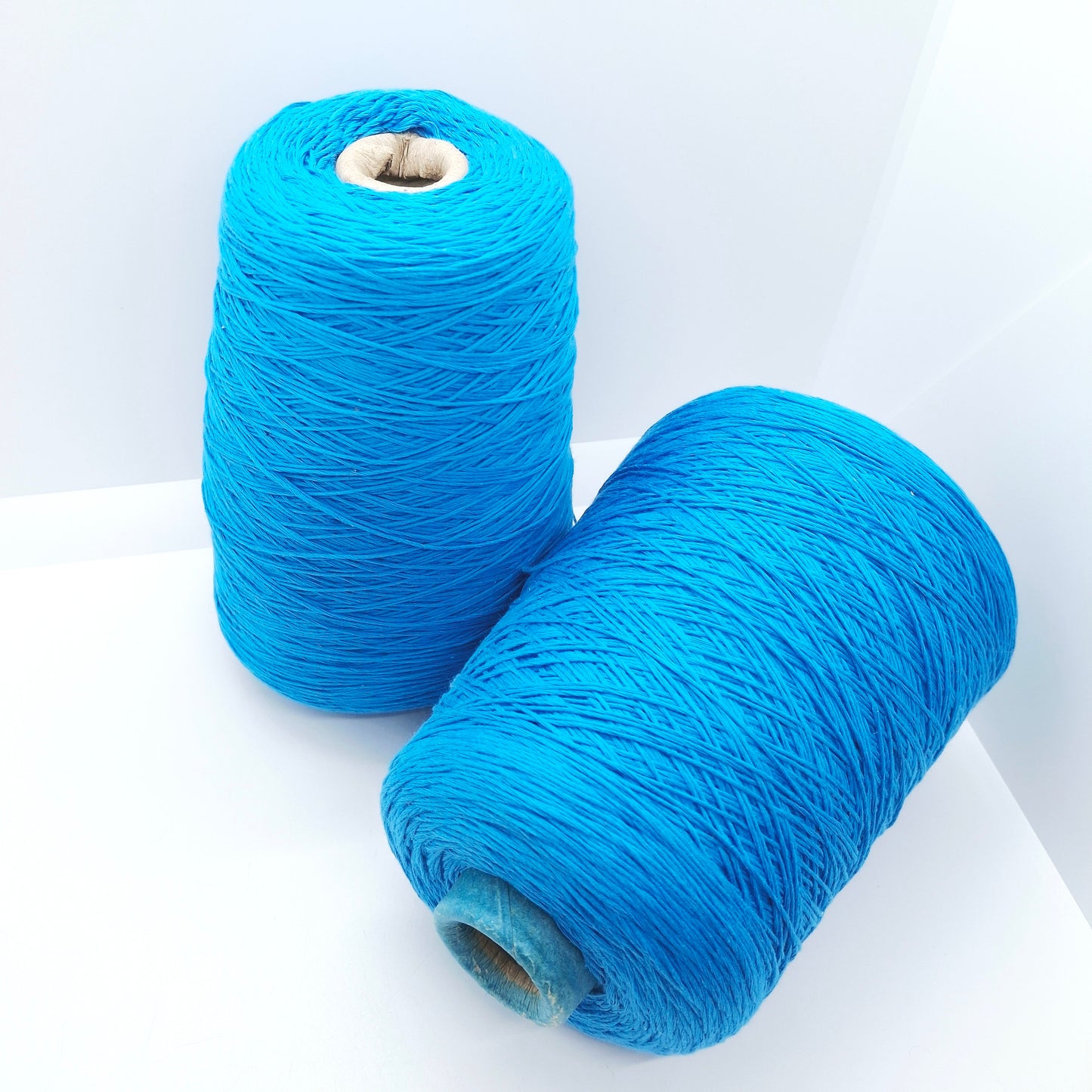 100% Makò Cotton Italian yarn Light Blue No. 1348