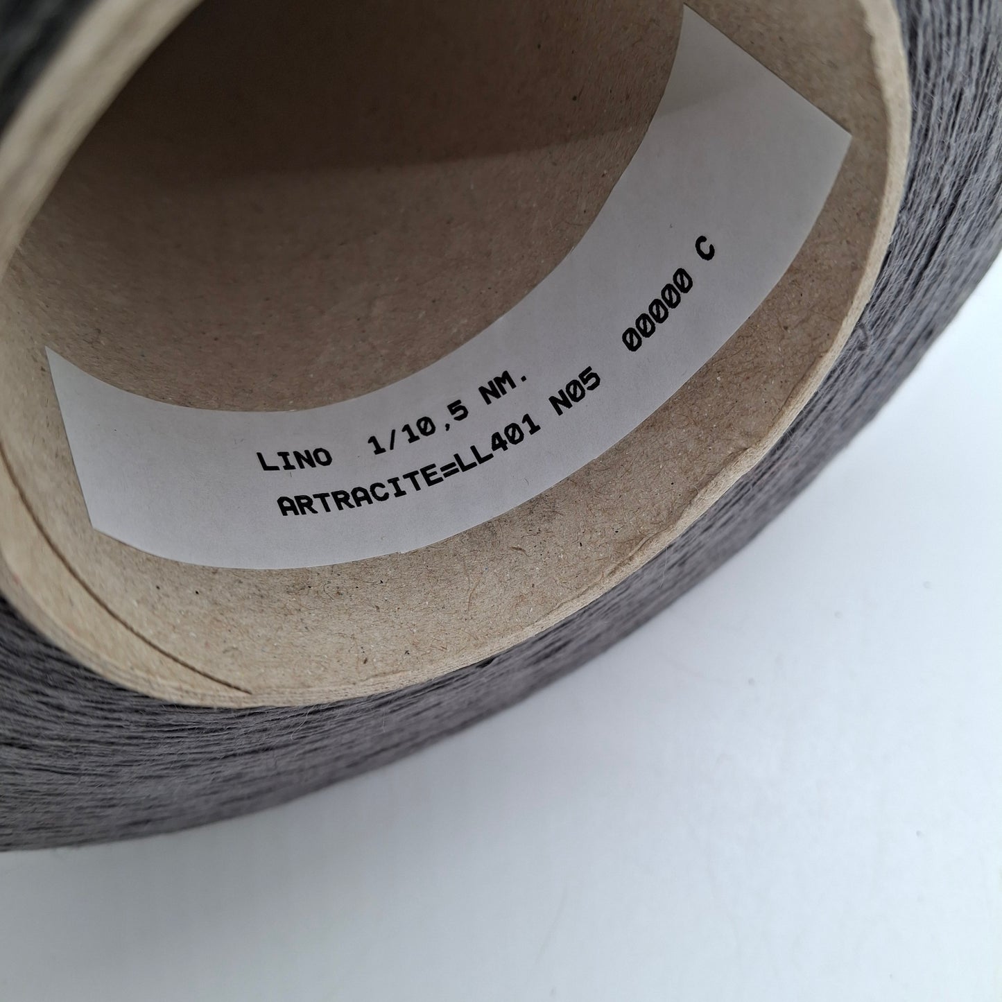 100% Italian-spun linen, color Grey No. 1352