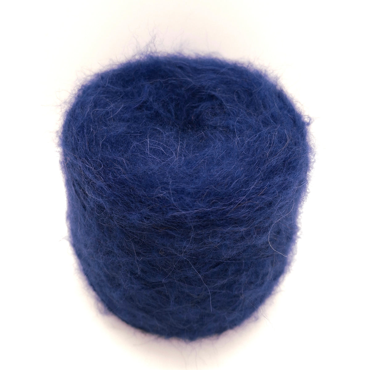 100g Hilo italiano suave de Alpaca cepillada color Azul N.1361