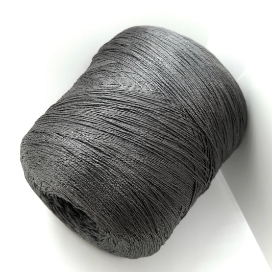 Viscosa 100% filato italiano colore Grigio Lucido  N.1368
