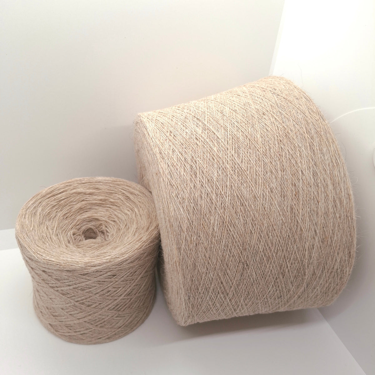 100g Alpaca Wool Italian yarn Light Beige color N.1394