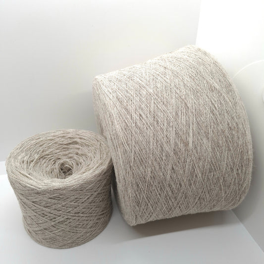 100g Lana Alpaca filato italiano colore Beige Grezzo Naturale N.1393