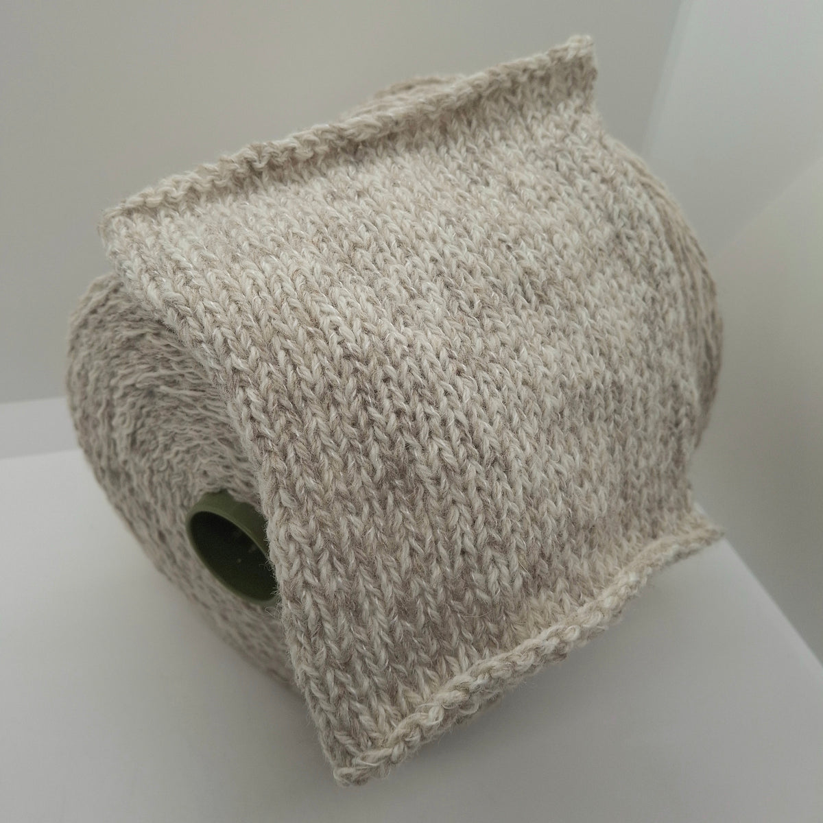 100g Alpaca wool Italian yarn color Beige Mélange N.1397