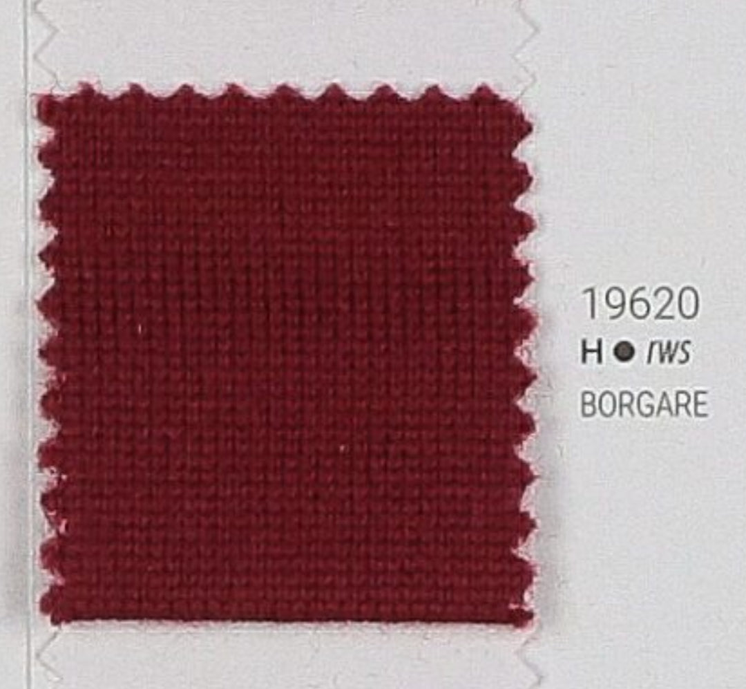 Lana Merino Extrafine Tollegno Harmony filato italiano colore Rosso Scuro N.529