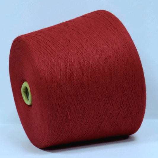 Lana Merino filato italiano colore Rosso Mattone N.1165