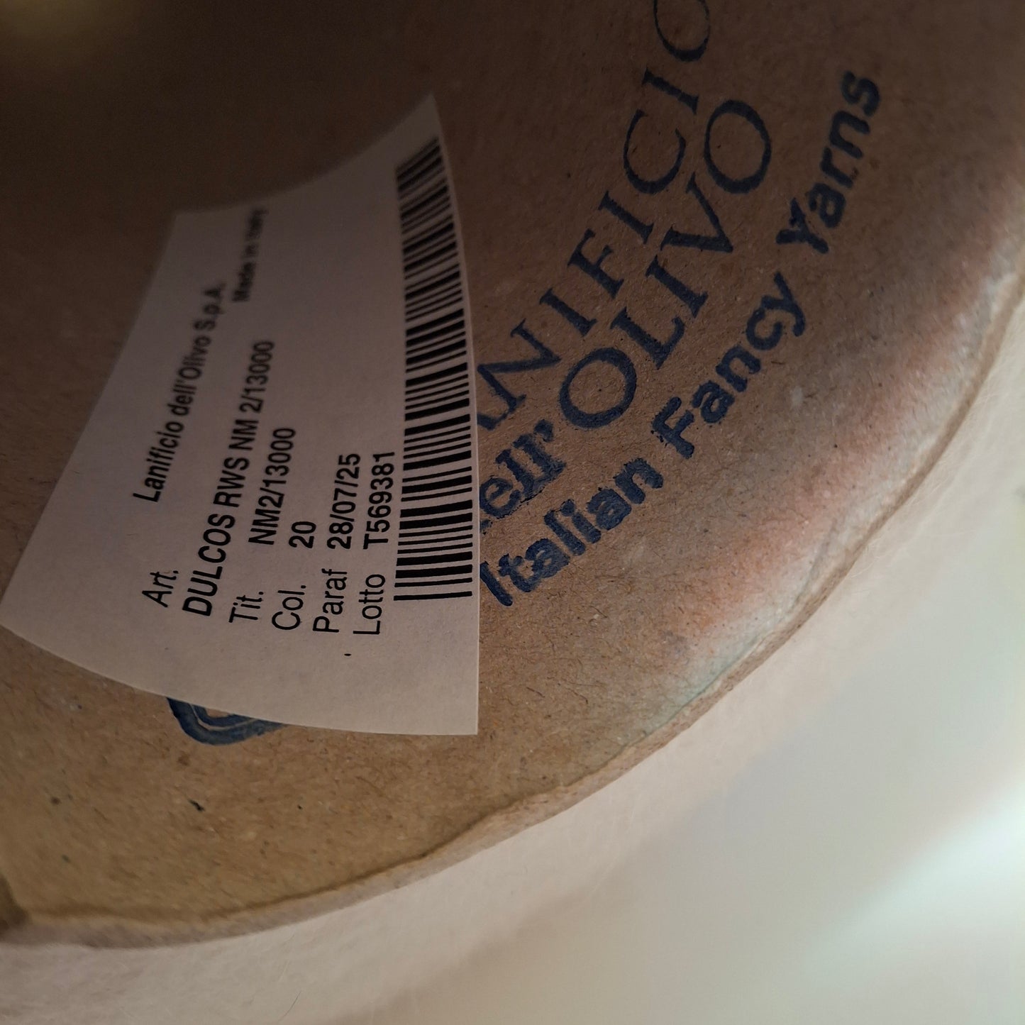 Alpaca Superfine Merino Italiensk Garn Brun Farve nr. 1206